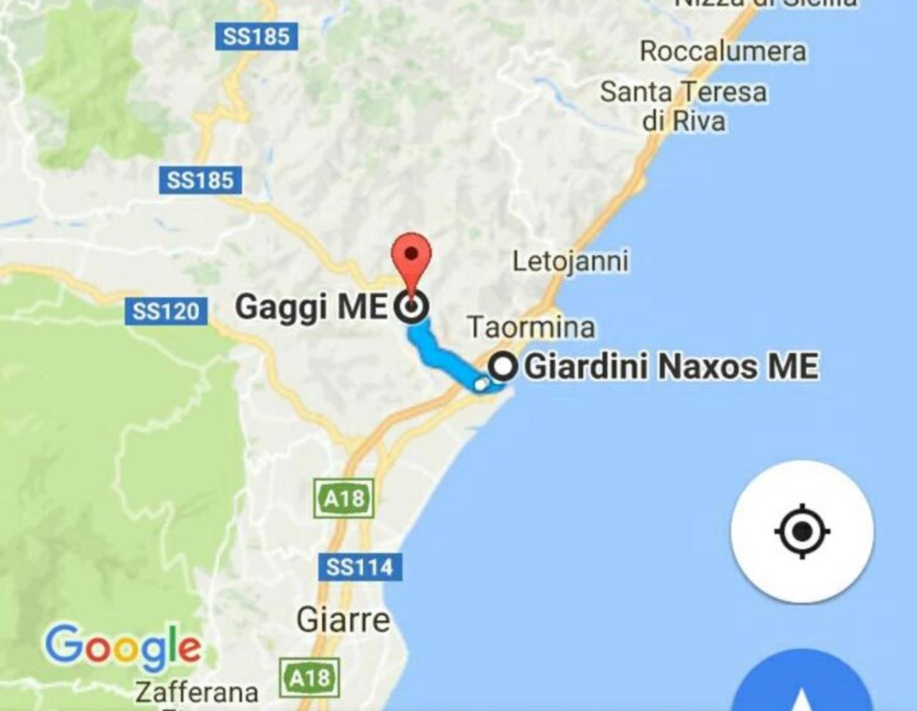 Il Sole Dell'Alcantara Apartman Gaggi Kültér fotó